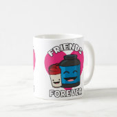 Mug Amis de l'entraînement pour toujours - Cute Kawaii (Devant droit)