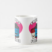 Mug Amis de l'entraînement pour toujours - Cute Kawaii (Centre)