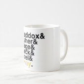 Mug Amis de livre - balancement d'Axel de Beck de cage (Devant droit)