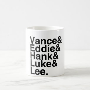 Mug Amis de livre - Vance Eddie Hank Luc Lee
