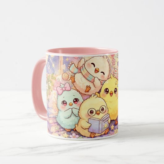 Mug Amis des Petits Poulets Mignons (Devant gauche)