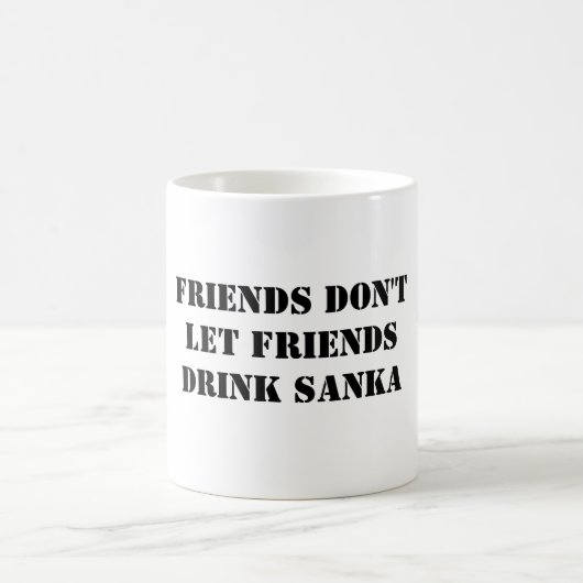MUG AMIS DON'TLET FRIENDSDRINK SANKA (Centre)