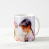 Mug Amis et fleurs (Devant droit)