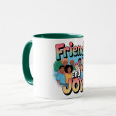 Mug Amis et joie (Devant gauche)
