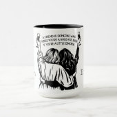Mug Amis fissurés personnalisés (Centre)
