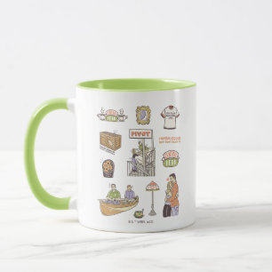 Mug AMIS™   Icônes de dessin