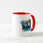 Mug AMIS™ | Jeu de football (Devant droit)