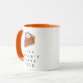 Mug AMIS™ | Joey ne partage pas de nourriture (Devant gauche)