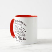 Mug AMIS™ | Joey Pizza Citation (Devant gauche)