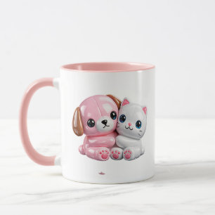 Mug Amis Meilleurs Bébé Chien Et Chat