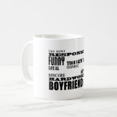 Mug Amis meilleurs et plus grand ami : Qualités (Devant gauche)