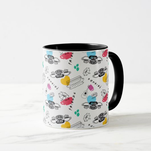 Mug AMIS™ | Motif d'icône (Devant droit)