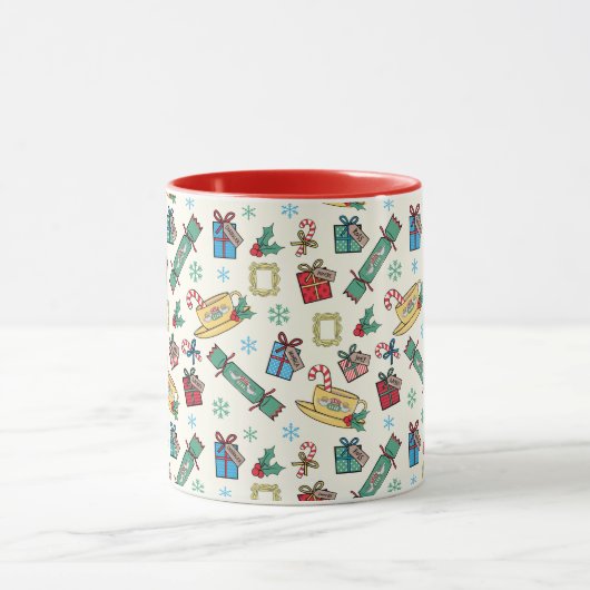 Mug AMIS™ | Motif d'icône de Noël (Centre)