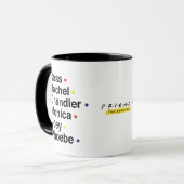 Mug AMIS™ | Noms de caractères (Devant gauche)