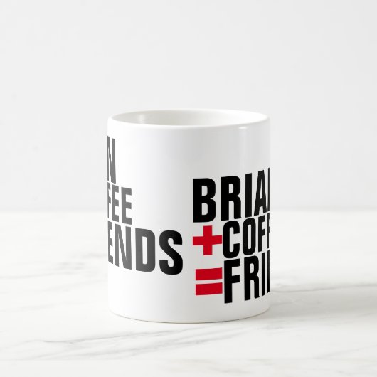 Mug amis personnalisés (Centre)