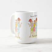 Mug Amis pour toujours (Devant gauche)