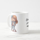 Mug Amis pour toujours (Devant gauche)