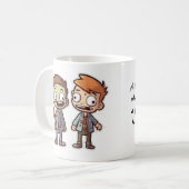 Mug Amis pour toujours (Devant gauche)