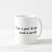 Mug Amis pour toujours (Devant droit)