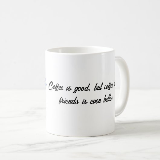 Mug Amis pour toujours (Devant droit)