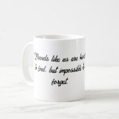 Mug Amis pour toujours (Devant gauche)