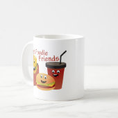 Mug Amis rapides de sourire de fin gourmet (Devant gauche)