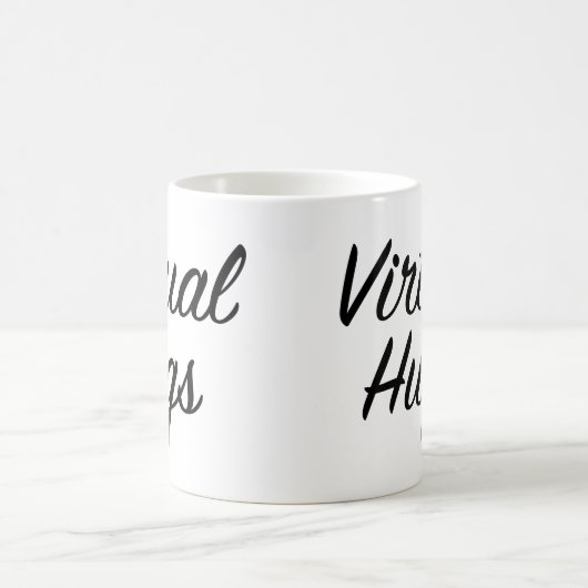 Mug Amis Retro Virtual Hugs (Centre)