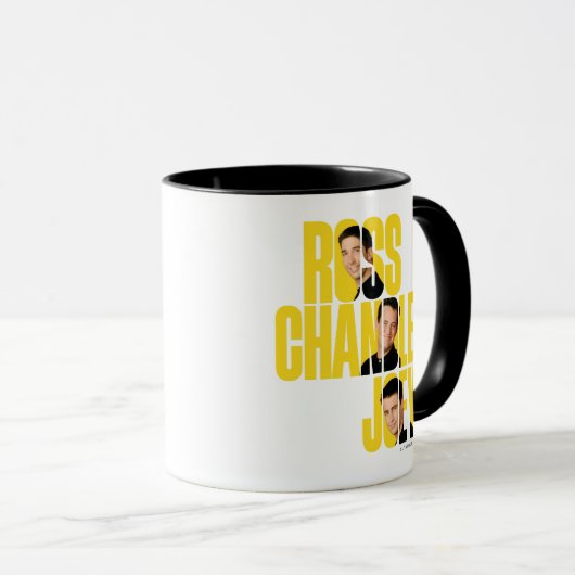 Mug AMIS™ | Ross, Chandler et Joey (Devant droit)