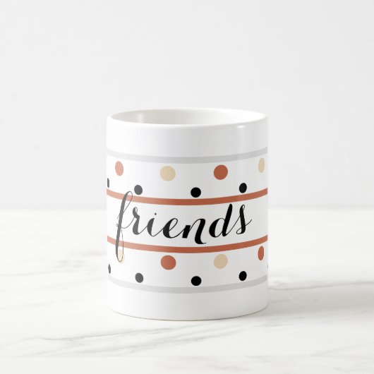 Mug Amis Terra Cotta Sand Pois (Centre)