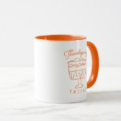 Mug AMIS™ | Thanksgiving Trifle (Devant droit)
