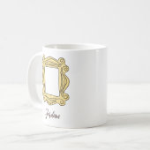 Mug AMIS™ | Trame de trou | Ajouter Votre Nom (Devant gauche)
