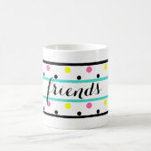 Mug Amis Turquoise Yellow Pois (Centre)