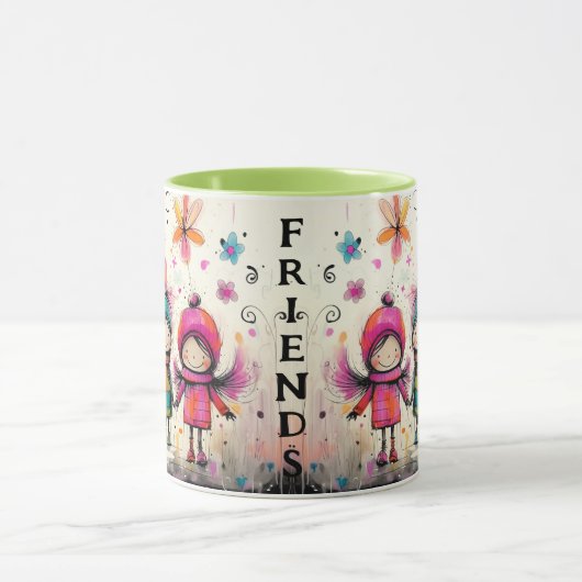 Mug Amis Whimsical mignons (Centre)