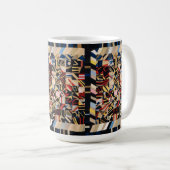 Mug Amish Crazy Quilt par Lydia Beach (Devant droit)
