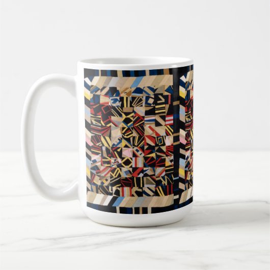 Mug Amish Crazy Quilt par Lydia Beach (Gauche)