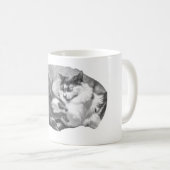 Mug Amitié avec pointe de gel (Devant droit)