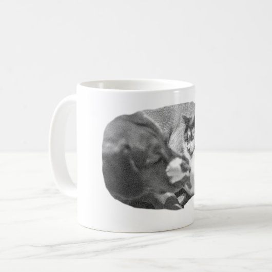 Mug Amitié avec pointe de gel (Devant gauche)