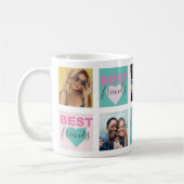 Mug Amitié BFF Photo Collage Coeur (Gauche)