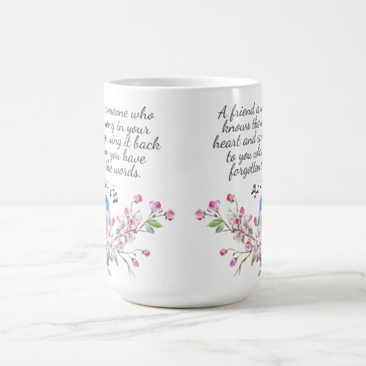 Mug Amitié florale (Centre)