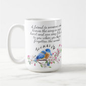 Mug Amitié florale (Gauche)