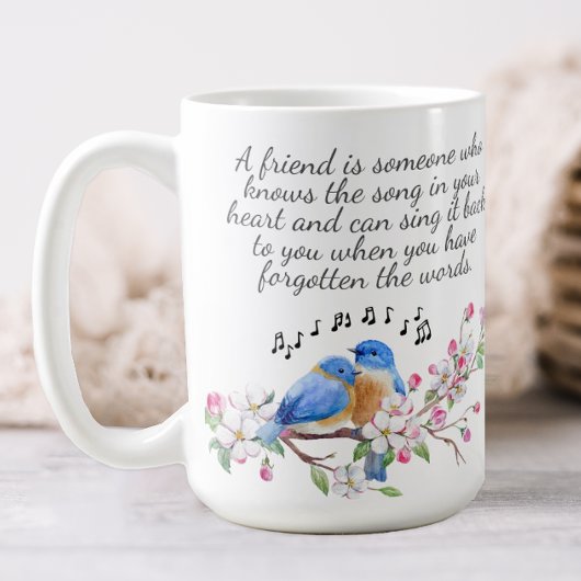 Mug Amitié florale