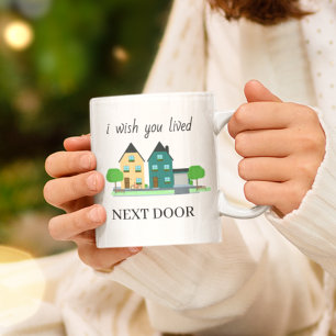 Mug Amitié mignonne Je souhaite que vous viviez à cô