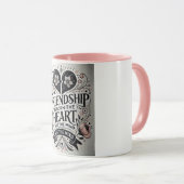 Mug Amitié sincère (Devant droit)