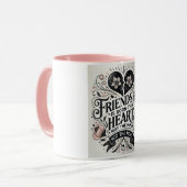 Mug Amitié sincère (Devant gauche)