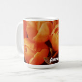 Mug Amma ~ Un tableau de tulipes orange (Devant gauche)