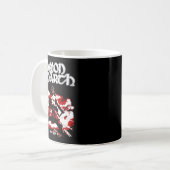 Mug Amon Amarth Retro Style Fade Design (Devant gauche)