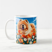 Mug AMONG THE POPPIES Chow (Gauche)