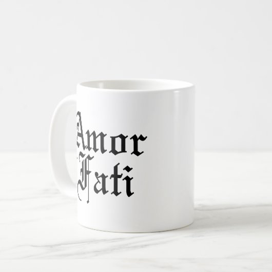Mug Amor Fati - Amour Du Sort (Devant gauche)