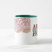 Mug Amor Roma avec la dentelle verte (Centre)