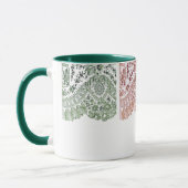 Mug Amor Roma avec la dentelle verte (Gauche)